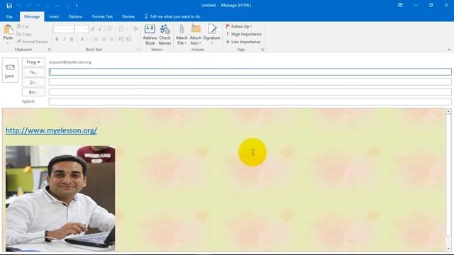 Add Custom Stationery in Outlook Emails смотреть онлайн