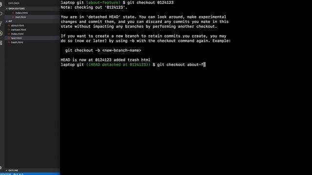 Git Reflog - The Super power of Git - Part 7 // Tips from a Self Taught Developer смотреть онлайн