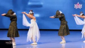 танец "Журавли" школа-студия "Мини-леди" группа 8 - 10 лет
