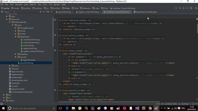 Symfony2.8 Smart City Application - Episode 10 - Form Theme and FOSUSER's registration page смотреть онлайн