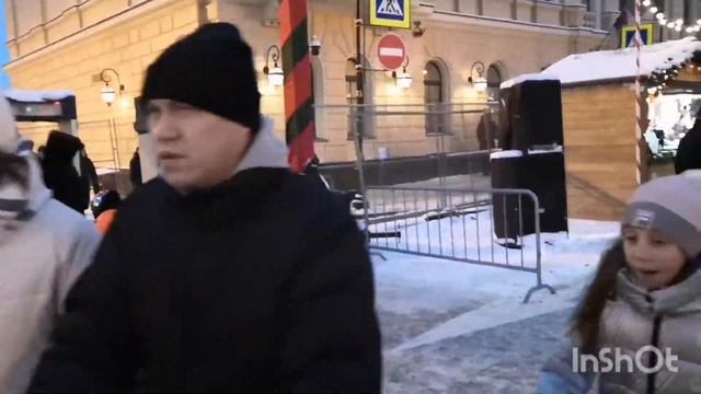 Рождество на Манежной площади. Санкт-Петербург. смотреть онлайн