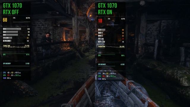 Тестируем трассировку лучей на GeForce GTX 1070 смотреть онлайн