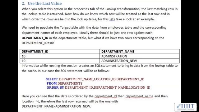 071 Lookup Transformation Concept смотреть онлайн