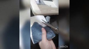 аппликация из ткани