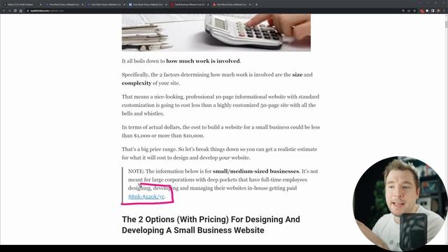 Website Pricing Calculator | How much does a website cost? смотреть онлайн