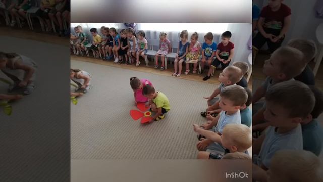 Развлечение в младших группах "Помоги ромашке" посвященное "Дню Семьи, Любви и Верности". смотреть онлайн