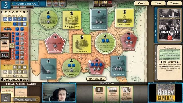 Mittwoch 21:30 Uhr - LIVE Lets Play: FORT SUMTER: THE SECESSION CRISIS | VS. Der Hobbygeneral смотреть онлайн