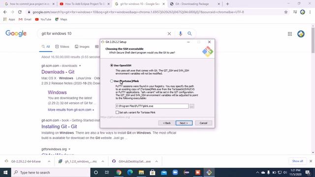 Installing GIT in Windows 10 смотреть онлайн