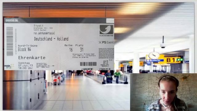 In the Airport - English lesson смотреть онлайн