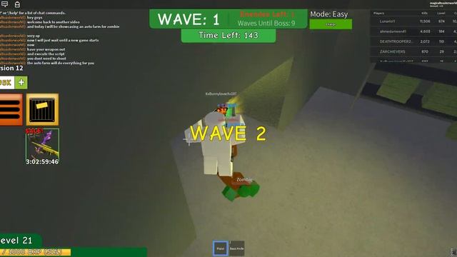 Zombie Attack Auto Farm Script | ROBLOX EXPLOITING смотреть онлайн