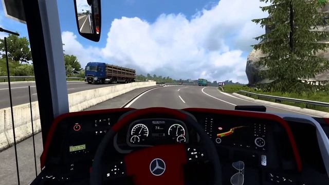 NEW MERCEDES TOURİSMO 16 RHD//SAKARYA BUS STATİON//ÖNAL TURKEY MAP//ETS2  #roleplay #logitechg29