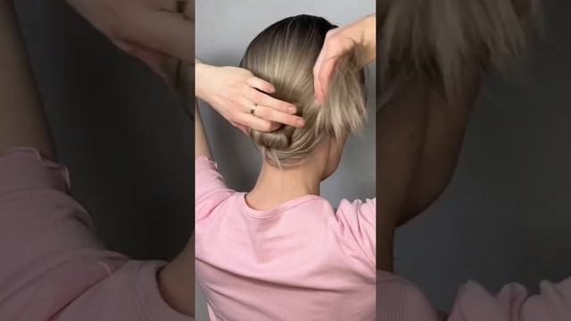 Прическа с U-образной шпилькой ? смотреть онлайн