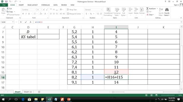 Cara Melakukan Uji Normalitas Kolmogorov-Smirnov menggunakan Microsoft Excel смотреть онлайн