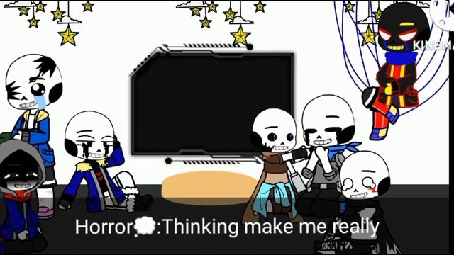 Sans AU react to dream and nightmare смотреть онлайн