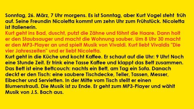 немецкий А2 Урок 8 Диалог Свидание Опять опoздала! смотреть онлайн