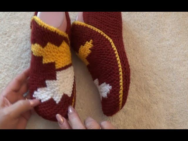 Тапочки "Осенние" укороченными рядами, которые вам понравятся смотреть онлайн