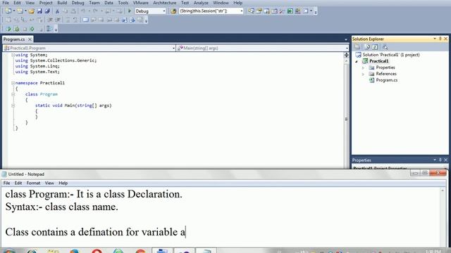 Display text on screen using c# with console application смотреть онлайн