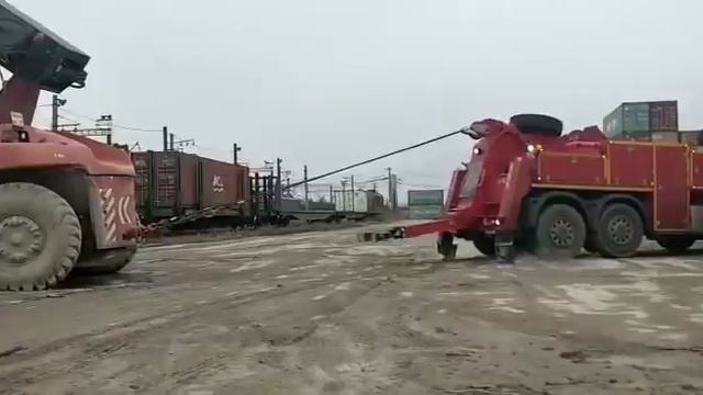 Вытаскиваем провалившийся «кальмар» массой 70 тонн. смотреть онлайн