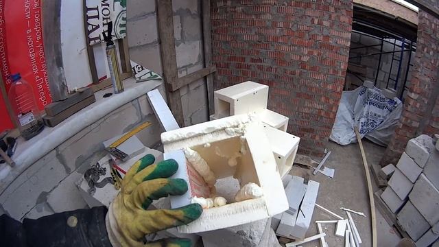 Армирование армопояса ч.4 - опалубка для армопояса и венканалов смотреть онлайн