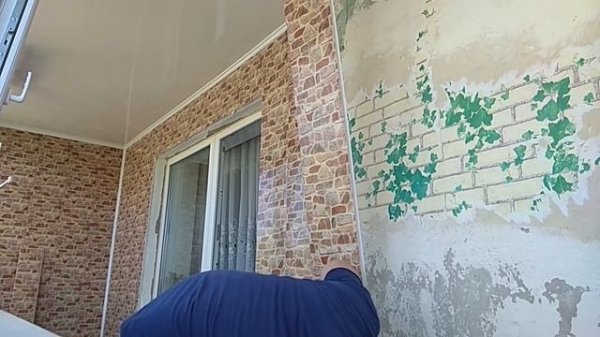 ПАНЕЛИ НА ПЕНУ???Метод крепления ПВХ панелей на лоджии.THE PANEL ON THE FOAM?