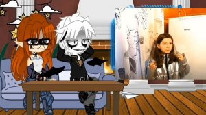 |🕸|Реакция|🕸|Киры и Баку на тт //Gacha Club//