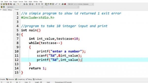 [ERROR] id returned 1 exit status DEV C++||Error kaise thik kre|Coding For Beginners