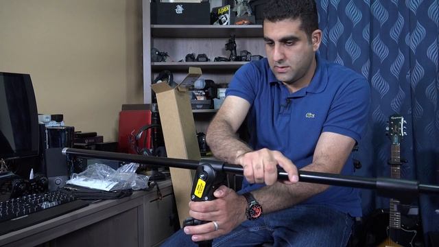 Manfrotto COMBI BOOM Stand 420B, unboxing and review смотреть онлайн