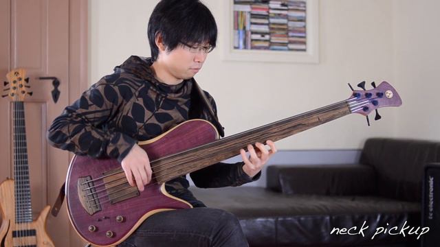 ADAMOVIC HALO 5 FRETLESS BASS смотреть онлайн