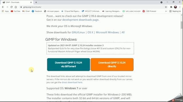How To download GIMP Photo Editor for free in Windows 7/8/10 | Latest Version | 2021 смотреть онлайн