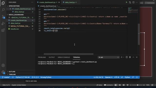 NEO4J TUTORIAL|Neo4j Python|How To Create Interactive Dashboards From Neo4j Using Python|PART:104 смотреть онлайн
