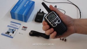 Обзор комплекта микронаушник и рации! Против глушилок!