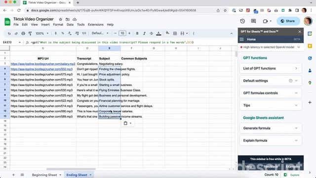 AI Wizardry: Organize TikTok Videos with OpenAI's Whisper API & GPT-4! смотреть онлайн