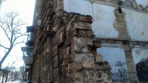 Одесский дом из ракушняка, вид в разрезе!