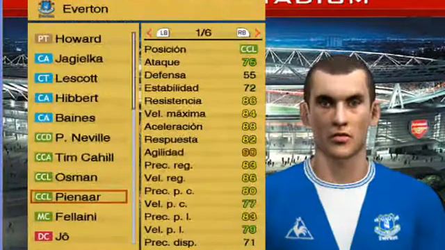 Everton New Kit 09 10 Pes 2009 смотреть онлайн
