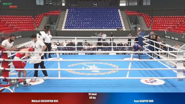 60 kg : Mikhail GRIGORYAN RUS vs Ivan AGAPOV UKR смотреть онлайн