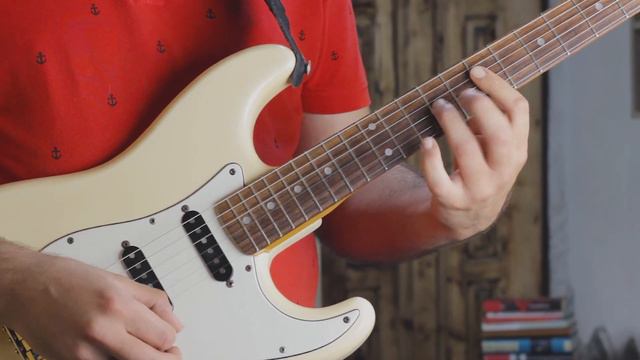 Fender Stratocaster 1972 japan -Andy Timmons electric gypsy theme -Cover by Mahyar смотреть онлайн