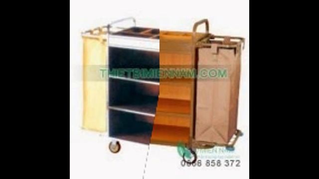 Địa chỉ phân phối xe làm phòng, xe vệ sinh buồng phòng khách sạn, xe đẩy làm phòng giá rẻ смотреть онлайн