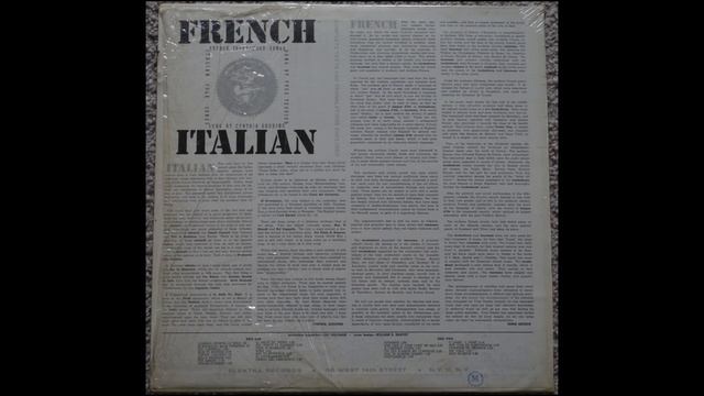 Italian Folk Songs - Cynthia Gooding - Side 1 A смотреть онлайн