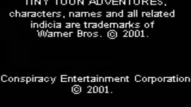 Game Boy Color Tiny Toon Adventures Buster Saves the Day смотреть онлайн