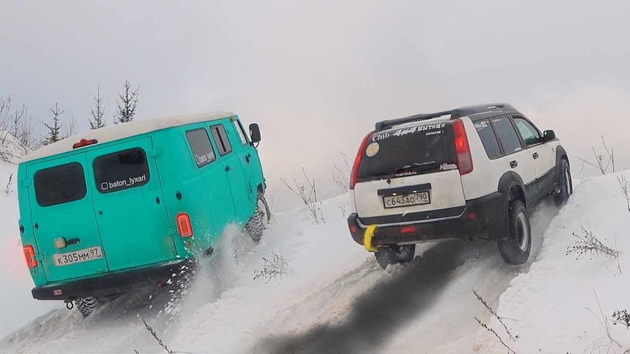 Я научу тебя ЛЕТАТЬ! Буханка против Nissan X Trail Extreme Stars off road games 3 смотреть онлайн