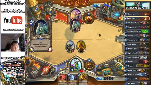Hearthstone MrsAggy's Mech Druid Deck Intro/Guide! | HSHH #204 смотреть онлайн