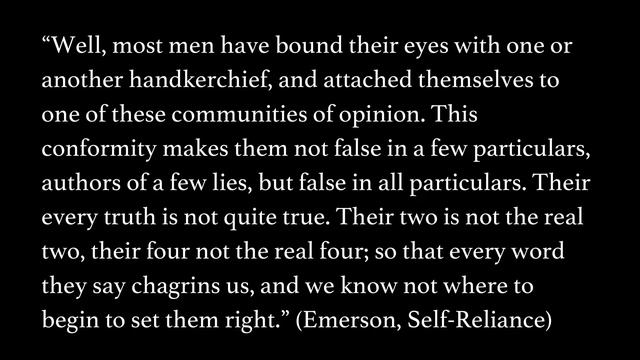 #93 Ральф Уолдо Эмерсон и психология ДОВЕРИЯ К СЕБЕ - перевод [Academy of Ideas] смотреть онлайн