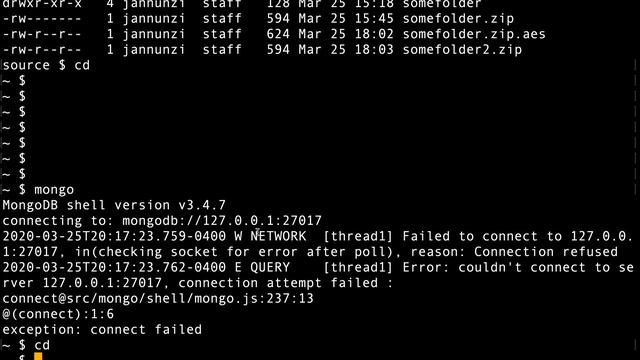 Review MongoDB and Mongo client cs5610o sp20 12202 смотреть онлайн