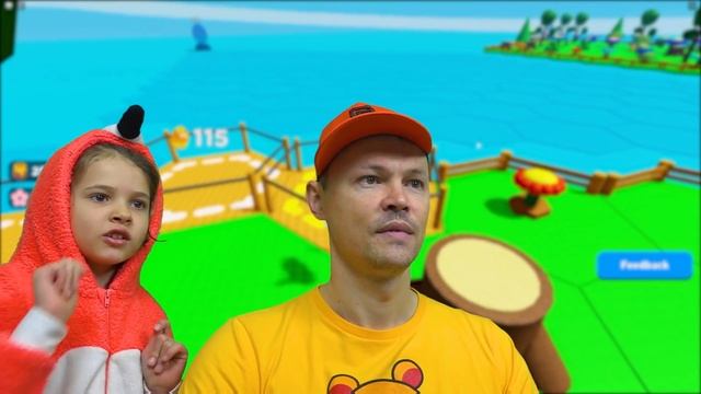 Стать пчелой в Bee a Bee Roblox смотреть онлайн