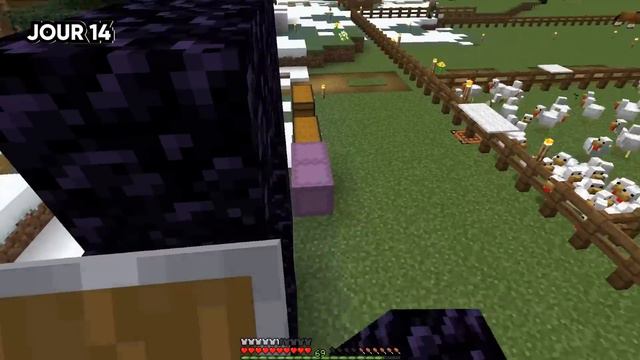 J'ai Obtenu 100 000 Poulets sur Minecraft Hardcore смотреть онлайн