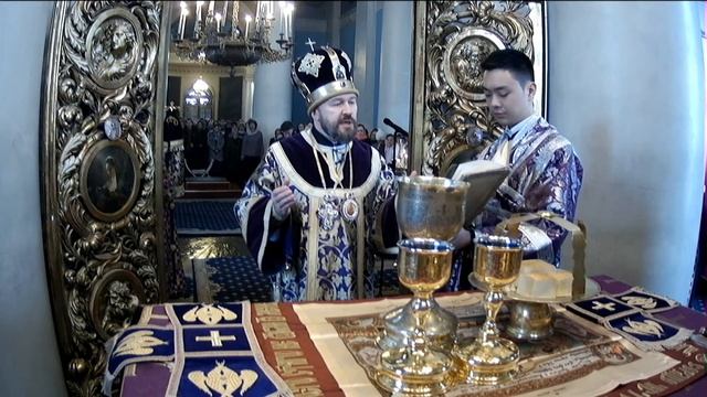 Прямая трансляция | Божественная Литургия . Митрополит Иларион. 27.03.2022 смотреть онлайн