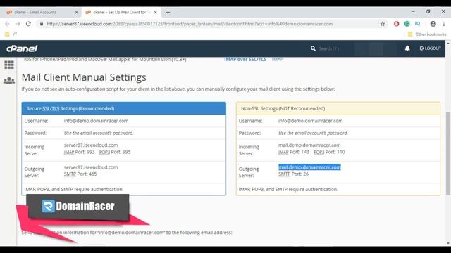 "How To Access Webmail Into Microsoft Outlook 2023" | DomainRacer смотреть онлайн