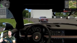 КУПИЛ НОВЫЙ ПОРШ И СРАЗУ В ТАКСИ - ДИКИЙ ТАКСИСТ в CITY CAR DRIVING + РУЛЬ