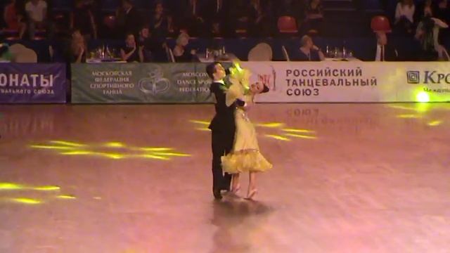 Тютюнев Мирослав - Ермишина Яна Чемпионат РТС Молодежь-2 Стандарт Вальс смотреть онлайн