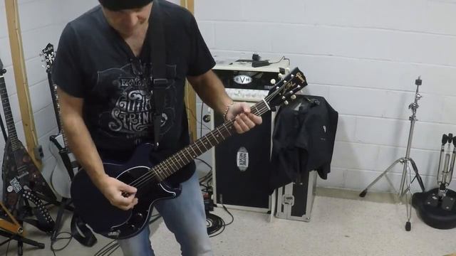 Gibson Les Paul Jr Tribute Doublecut 2019 unboxing and play through смотреть онлайн